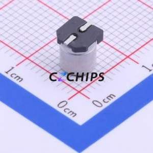 Condensateur électrolytique en aluminium SMD EEEHA0J470AR, SMD, D5xL5.4mm 47uF 20% 6.3V 46mA-120Hz - Product Image 2