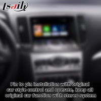 صندوق واجهة كاربلاي وأندرويد أوتو لاسلكي من Lsailt لسيارات إنفينيتي G37 وG25 وQ40 وQ60 طراز IT08 08IT مع نظام سكايلين V36 نافي هوم