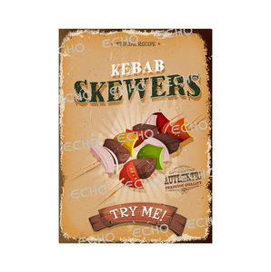 Barbecue Cookout Vintage Tin Sign <span class=keywords><strong>BBQ</strong></span> <span class=keywords><strong>Metal</strong></span> Sign Wall Decor <span class=keywords><strong>Plaque</strong></span> pour cuisine Cafe Bar Club <span class=keywords><strong>Metal</strong></span> Art Poster Wholesale - Product Image 6