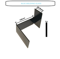 Filtre de protection en verre bleu pour soudage WINTON, fabriqué en Chine