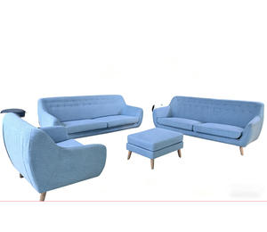 Ensemble de canapés de luxe noir F083, 4 pièces, design modulaire, idéal pour la maison, l'hôtel, l'entrepôt et les parcs – Vente directe usine - Product Image 5