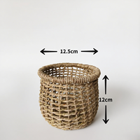Panier tissé de qualité alimentaire pour la maison hôtel restaurant jonc de mer panier à pain fait main panier de fruits