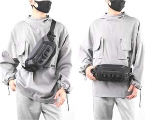 Fashion <b>Men</b> Waist Bag Outdoor Sports Tactical Fanny Pack Multifunction Waterproof Male Chest Bag <b>Men</b> Sling <b>Crossbody</b> Bags - Product Image 3