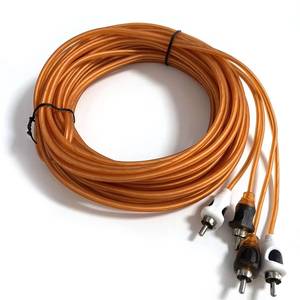 2 male 1 female Y-type splitter <b>car</b> <b>amplifier</b> matte dual-color injection plug audio cable - Product Image 5