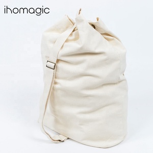 Fabric Prevent Splashing <strong>Laundry</strong> Bag <strong>Large</strong> Capacity Drawing String <strong>Laundry</strong> Bag Cotton Shoulder <strong>Laundry</strong> <strong>Hamper</strong> - Product Image 3