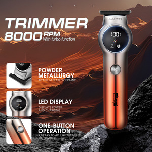 Cortadora de Cabello DSP 8000 RPM con Pantalla LCD, Inalámbrica, Carga USB, Profesional para Barbería - Product Image 2