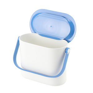 SY hình chữ nhật cảm ứng vật liệu tái chế hộ gia đình <span class=keywords><strong>compost</strong></span> container nhà bếp Thùng rác có thể kích thước nhỏ chất thải nhựa <span class=keywords><strong>bin</strong></span> với xử lý - Product Image 1