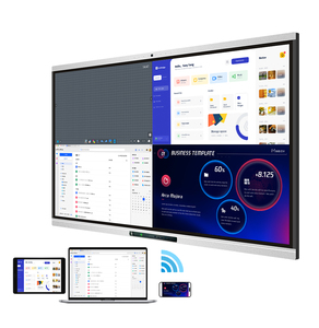 Tableau blanc interactif HISEEVIEW pour l'enseignement scolaire, écran tactile de 86 pouces, tout-en-un, affichage numérique éducatif intelligent - Product Image 1