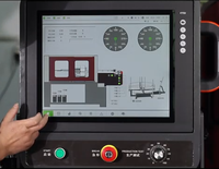 Machine à cintrer les fils 3D CNC 3-8mm pompe à moteur automatique PLC portant l'engrenage du récipient à pression-pour l'acier inoxydable