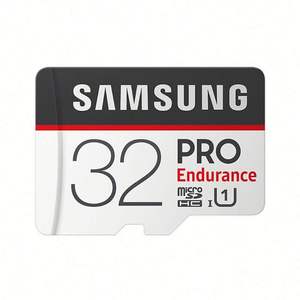 Carte mémoire SD haute vitesse pour SAMSUNG Pro Endurance 32 Go 64 Go 128 Go Carte mémoire SD avec adaptateur C10 Carte TF pour caméra 4K - Product Image 1