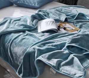 Manta de aire acondicionado de color sólido coral de estilo a cuadros moderno, sábana para persona individual o doble para siesta de <span class=keywords><strong>tarde</strong></span> - Product Image 6