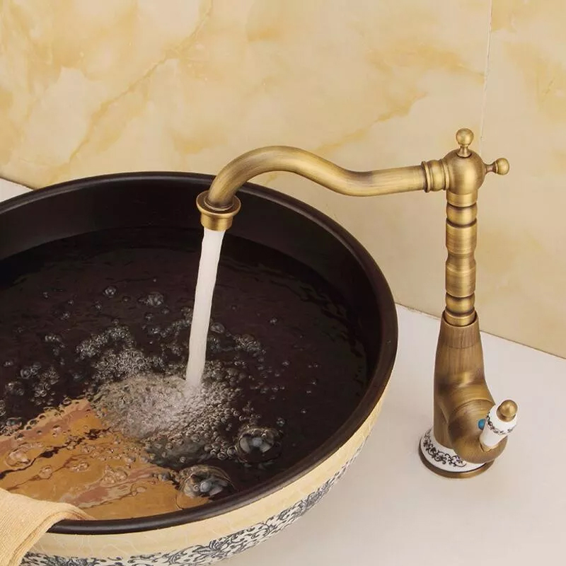 kitchen faucet bronze brass