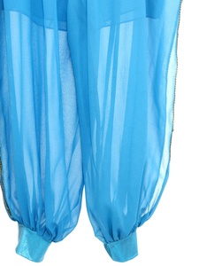 ผู้ผลิตชุดเต้นรำสำหรับเด็กผู้หญิงอายุ 6-16 ปี ออกแบบกางเกงบลูเมอร์สำหรับเต้นระบำหน้าท้อง ชุดคอสตูมธีม กางเกงผ้าชีฟองสำหรับการแสดงบนเวที - Product Image 5