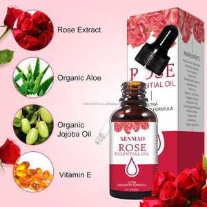 Aceite Esencial de Rosas para Aromaterapia, Alivio del Estrés, Hidratación, Iluminación de la Piel, Masaje Corporal Antiarrugas - Product Image 2