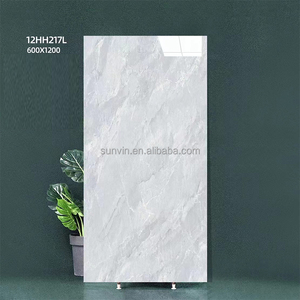 Gres porcellanato di <span class=keywords><strong>grandi</strong></span> dimensioni 600x1200 <span class=keywords><strong>piastrelle</strong></span> pavimento grande e da parete <span class=keywords><strong>piastrelle</strong></span> in ceramica lucidata - Product Image 2