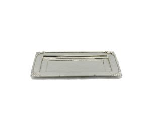 Juego de bandejas de servicio de metal de aluminio Fabricante Nuevo diseño Bandeja de servicio de metal hecha a mano para uso en restaurantes de hotel - Product Image 3