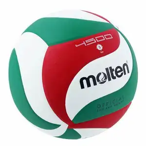 Оптовая продажа, профессиональный PU Официальный Размер 5 Molten V5M 5000 мягкий на ощупь ламинированный волейбол с пользовательским логотипом