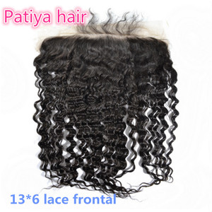 Produits en gros prêts à être expédiés : Cheveux vietnamiens bruts Deep Wave, closure frontale HD 13x6 en dentelle avec ligne de cheveux naturelle - Product Image 2
