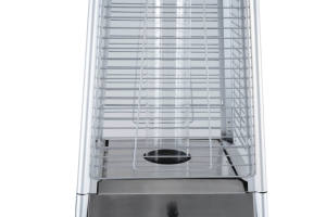 Calentador <span class=keywords><strong>de</strong></span> Patio Portátil <span class=keywords><strong>de</strong></span> <span class=keywords><strong>Gas</strong></span> para Exteriores, Diseño Piramidal Resistente al Viento, para Jardín, Camping y Calefacción - Product Image 3