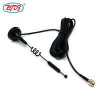 Antena SMA Macho 2.4G 7DBI con Base Magnética y Cable RG174 de 3 Metros