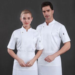 Design Customize Long Sleeves Breathable Chef Coat Restaurant Uniforms <b>Jacket</b> Kitchen Cooking Fabricate Neuter Shirt Wholesale - Product Image 3