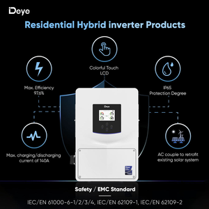 Inversor Solar Híbrido <span class=keywords><strong>Deye</strong></span> <span class=keywords><strong>SUN</strong></span>-6K-SG06LP1-EU-CM2 de 5kw, 6kw, 8kw, 10kw, 12kw, Inversor de Corriente de <span class=keywords><strong>6000w</strong></span>, 10000w con Wifi - Product Image 5
