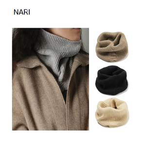Commande en gros de <span class=keywords><strong>snood</strong></span> de luxe 100% cachemire léger et chaud, cache-cou, écharpe en cachemire <span class=keywords><strong>tricot</strong></span>ée <span class=keywords><strong>pour</strong></span> femmes, 28*33cm - Product Image 2