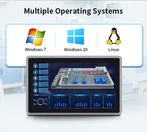 คอมพิวเตอร์อุตสาหกรรมแบบฝังตัว IWILL ขนาด 15.6 นิ้ว มาตรฐาน IP65 ระบบปฏิบัติการ <span class=keywords><strong>Linux</strong></span> ใช้หน่วยประมวลผล Intel I5/i7 หน้าจอสัมผัสแบบ Capacitive พร้อมพอร์ต RJ45 สำหรับโรงงาน - Product Image 3