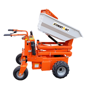 Mini-dumper électrique KONSTANT avec chargeur frontal, système hydraulique complet, <span class=keywords><strong>brouette</strong></span> motorisée de <span class=keywords><strong>chantier</strong></span> – Qualité garantie - Product Image 2