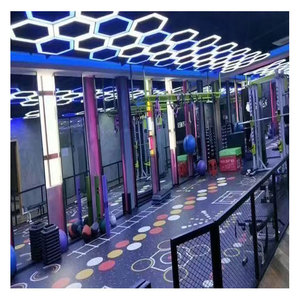 Biểu Tượng Tùy Chỉnh In Ấn Hình Lục Giác <span class=keywords><strong>LED</strong></span> Xe Trạm Đèn Sân Khấu Làm Việc Ánh Sáng Lục Giác Bảng Điều Chỉnh Cho Xe Rửa Nhà Để Xe Ánh Sáng - Product Image 4