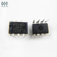 Circuito integrado original DIP8 JRC4558, 4558 IC, 4558D