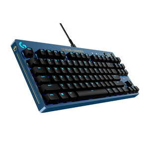 Teclado mecánico con cable <span class=keywords><strong>Logitech</strong></span> <span class=keywords><strong>G</strong></span> <span class=keywords><strong>Pro</strong></span> 87 teclas Hex Gaming para LOL Esports y PUBG para uso en computadora portátil - Product Image 1