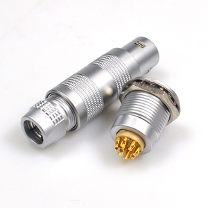 Conector Circular de Alta Potencia Serie S, Clasificación de Corriente de 5A, Carcasa Cromada para Equipos Industriales de Exteriores - Product Image 4