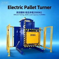 Changepalettes Électrique Rotatif Robuste Personnalisé à Inverseur, Haute Efficacité, Capacité de Charge 1000kg-1500kg, en Fer, pour Restaurant et Usage Domestique