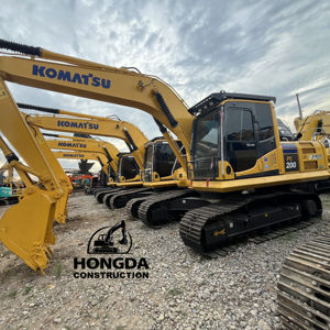 Komatsu เครื่องขุดดินน้ำมันมือสองเครื่องขุดดิน PC200 20Ton สภาพดีแกนมอเตอร์ - Product Image 1