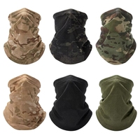 Cache-cou en maille polyester camouflage toutes saisons, protection UV, respirant, masque facial pour la randonnée, la chasse, le cyclisme, balaclava