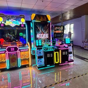 เครื่องเกมยิงปืนหยอดเหรียญในร่ม 2 ผู้เล่น รุ่น Gun King Evolution Simulator ภาษาอังกฤษและสเปน - Product Image 5