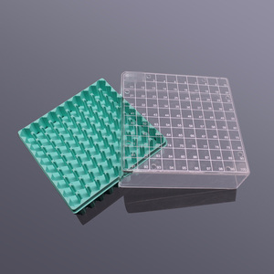 <span class=keywords><strong>Laboratorio</strong></span> 1,8, caja de viales criogénicos de polipropileno de 2ml con tapa de policarbonato 100 agujeros - Product Image 2