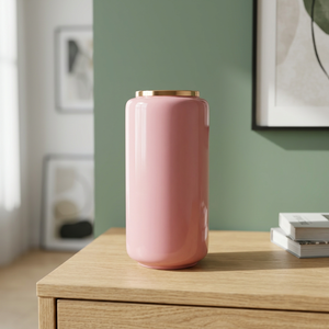 AK Laiton Moderne Décoratif Métal Rose Or Vase En Laiton Pour Fleur Décorative - Product Image 2
