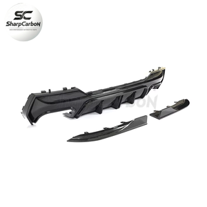 Nouveau diffuseur de pare-chocs arrière en fibre de carbone poli haute brillance G22 G23 pour <span class=keywords><strong>430i</strong></span> 440i M Sport 2021 <span class=keywords><strong>2022</strong></span> - Product Image 5