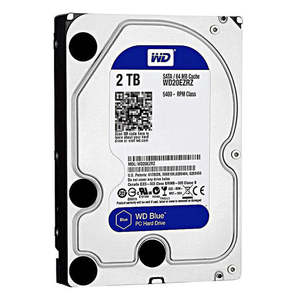 Hard Disk Mekanik WD Dengan Kapasitas 2TB untuk Platform Perangkat Keras PC dan Mac WD Blue 2 TB HDD - Product Image 3
