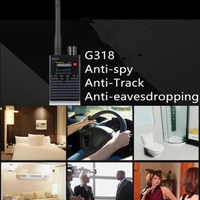 Detector de señal portátil 2G 3G 4G Anti espionaje Ondas de radio Detector de errores de audio Buscador de cámara inalámbrico Rastreador GPS Escáner