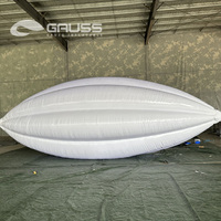 Ballons publicitaires gonflables en PVC personnalisés, en forme de grain de maïs, avec éclairage LED, imperméables, pour la décoration aquatique