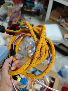 Arnés de cableado completo para cabina, conjunto de cables para controlador hidráulico R225-9 R215-7, piezas de construcción - Product Image 3