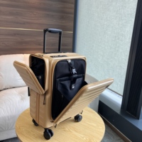 Valises à roulettes rigides portables, ensembles de valises de voyage avec port USB, valises intelligentes 3 pièces