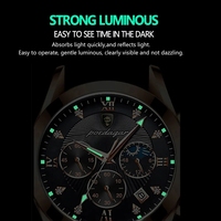 Relojes de Lujo para Hombre, Minimalistas con Calendario, Acero Inoxidable, Impermeables, Luminosos, con Fecha y Semana, Deportivos de Pulsera, de Cuarzo