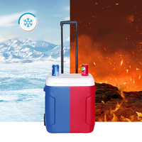 LIHENG 2L Household Hand-Held EPS Insulated Cooler Large Capacity for Rice Soup Porridge and Soy Milk Ice Cooler Box