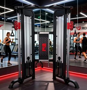 Machine de musculation à double câble avec cadre en acier robuste, également appelée « Small Flying Bird », pour usage commercial - Product Image 5