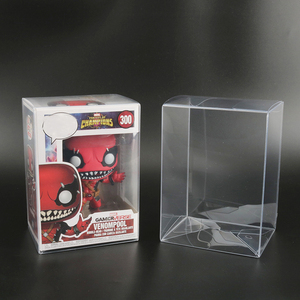 Baili <strong>Funko</strong> <strong>Pop</strong> Toys <strong>Protector</strong> 4 Inch 0.5mm Clear Folding Display Box <strong>Protector</strong> PET Plastic <strong>Protector</strong> - Product Image 1