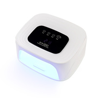 Lampe à ongles électrique UV LED haute puissance 168W SUN S15 avec écran LED, 36 LED, sécheuse à ongles en gel ABS